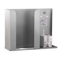 Стенд для бумжаных полотенец и мыла/пены Merida Stella R SSM001.R, неподвижный