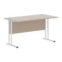 Стол письменный СП-3М Мокачино/серебро 1400х720х755 Imago M