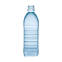 Бутылка пустая с узким горлом 500мл, ПЭТ, прозрачная, 112шт/уп