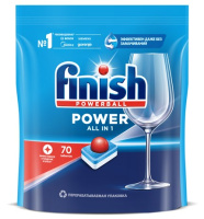 Таблетки Finish Power Все в одном, 70шт