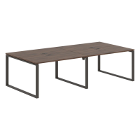 Стол 4-х местный EQWST 2713 Дуб Денвер тёмный/Мокко 2726х1346х750 EDIS