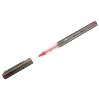 Ручка-роллер Faber-Castell Free Ink Needle красная, 0,5мм, одноразовая