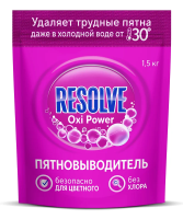 Пятновыводитель Resolve Oxi Power, 1.5кг