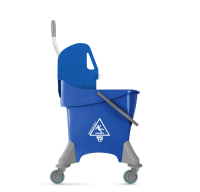 Тележка Pile TTS, полипроп, синяя с отжимом 'TEC' на колесах,  30 л, 0B006470