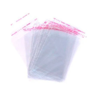 Пакеты фасовочные ПП 15х26см, 100шт/уп, с клеевым клапаном