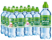 Вода детская Gipopo негазированная, 330мл x 12 шт