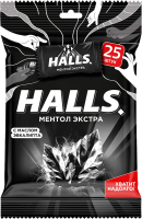 Леденцы Halls Ментол экстра, 69.4г