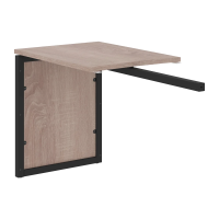 Брифинг приставка XQPR 889 Дуб Сонома/Антрацит 800х600х750 XTEN-QP