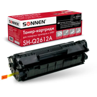 Картридж лазерный Sonnen SH-Q2612A черный