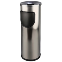Урна-пепельница напольная Nofer нерж.сталь матовая, 14122.2.S