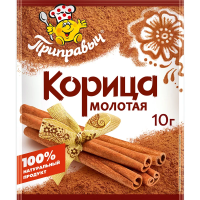Корица Приправыч молотая, 10г