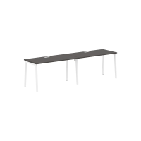 Стол 2-х местный ELWST 2767 Мокко/Белый 2726х670х750 EDIS
