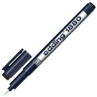 Ручка капиллярная Edding Drawliner 1880 черная, 0.05мм