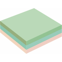 Блок-кубик Attache куб 51х51, пастель 3 цвета 300 л