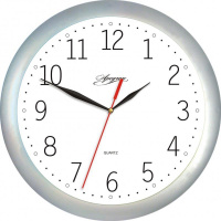 Часы настенные Apeyron белые, d=29см, круглые, PL 01.006