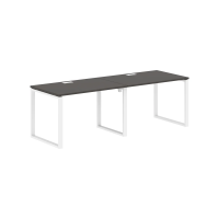 Стол 2-х местный EQWST 2380 Мокко/Белый 2326х800х750 EDIS
