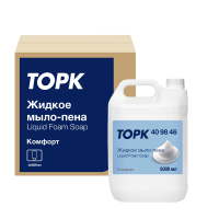 Жидкое мыло-пена наливное Tork Advanced 5л, белое, 409846