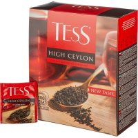 Чай Tess High Ceylon черный, 100 пакетиков