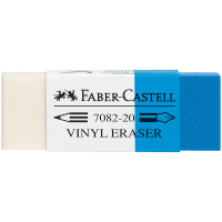 Ластик Faber-Castell 'PVC-Free' прямоугольный, в пленке, комбинированный чернила/карандаш, картонный