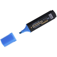 Текстовыделитель Line Plus HI-700C голубой, 1-5мм, скошенный наконечник