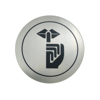 Дверная табличка Nofer 'Соблюдайте тишину' 16735.2.S