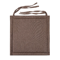 Tarrington House Сидушка рогожка шоколад, 40 x 40см