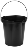 Ведро Vikan 6л, черный, 56889