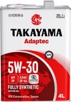Масло моторное Takayama Adaptec GF-6A SP 5W-30, 4л
