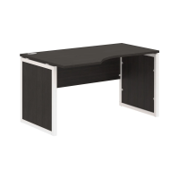 Стол эргономичный XQPCET 149(L) Дуб Юкон Модерн/Белый 1400х900х750 XTEN-QP