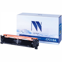 Картридж лазерный Nv Print CF218A, черный, совместимый
