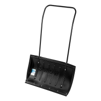 Лопата-скрепер для снега 75х55см