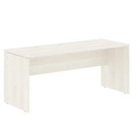 Стол прямой EDST 1767 Ясень Траун/Белый 1760х670х750 EDIS