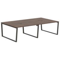 Стол 4-х местный EVWST 2716 Дуб Денвер тёмный/Мокко 2726х1606х750 EDIS