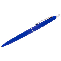 Ручка шариковая автоматическая Officespace Business синяя, 0.7мм, синий корпус