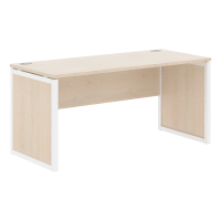 Стол прямой XQPST 167 Бук Тиара/Белый 1600х700х750 XTEN-QP