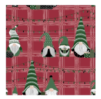 Tarrington House Плед Print красный, 130 x 170см