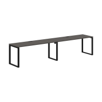 Стол 2-х местный EQWST 3567 Мокко/Черный 3526х670х750 EDIS