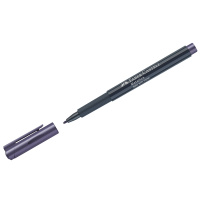 Маркер для декорирования Faber-Castell Metallics фиолетовый металлик, пулевидный, 1.5мм