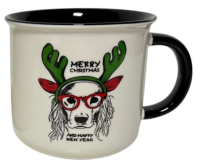 Кружка Kukina Raffinata Friendly pet фарфор в подарочной упаковке, 400мл