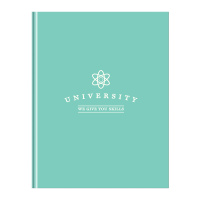 Записная книжка А5 64л. BG 'University', soft-touch ламинация, блок-еженедельник