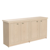 Шкаф низкий Skyland Raut RLW 185, бук тиара, 1808х466х886мм, низкий, двухсекционный