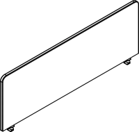 Экран акустический XAFP 1766 Bravo grey 1760х30х600 RAND Acoustic