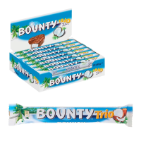 Батончик шоколадный Bounty Trio, 83г x 144 шт