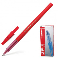 Ручка шариковая Stabilo Liner 808 красная, 0.3мм