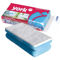 Губка для мытья посуды York санитарная, 13.5х7х4.3см