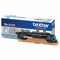 Картридж лазерный BROTHER (TN217C) HLL3230CDW/DCPL3550CDW/MFCL3770CDW, голубой, оригинальный, ресурс