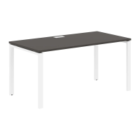 Стол прямой EUST 1580 Мокко/Белый 1560х800х750 EDIS
