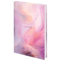 Ежедневник датированный 2026 145х215 мм, А5, STAFF, ламинированная обложка, 'Delicate', 117330