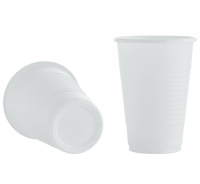Стакан одноразовый Упакс-Юнити Супер Эко ПП белый, пластиковый, 200мл, 100шт/уп