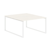 Стол 2-х местный EQWST 1316 Ясень Траун/Белый 1360х1606х750 EDIS